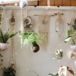 Room Layout - Interior of modern stylish room with two tier layout and floral design