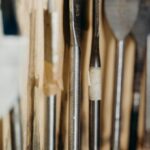 Brushless Drills - Assorted Wood Drill in Close-up Shot