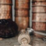 Cork Floors - Powder on Floor