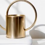 Countertop - A Metal Watering Can on a Countertop