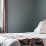 Double Glazed Windows - White Bed Linen on Bed